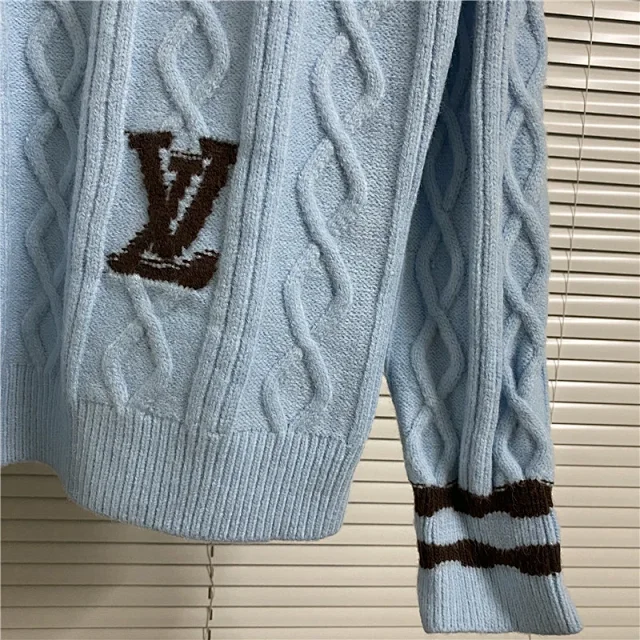 Louis Vuitton Knitwear Crewneck Monogram Knit Sweater product detail image 13