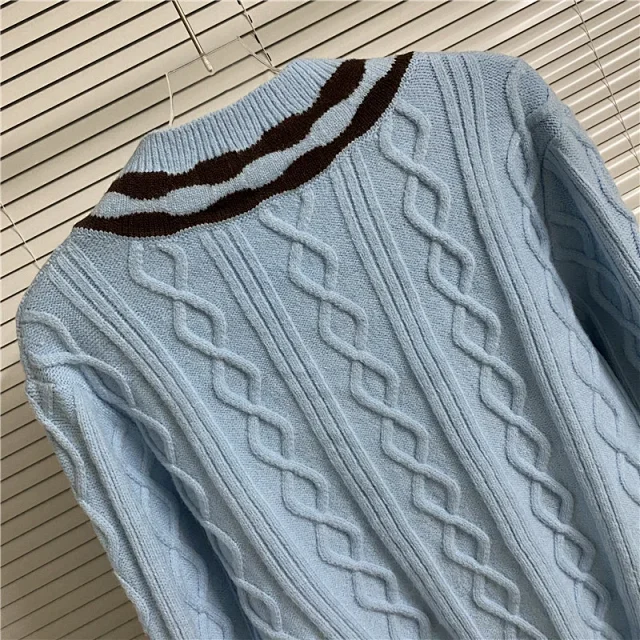 Louis Vuitton Knitwear Crewneck Monogram Knit Sweater product detail image 14
