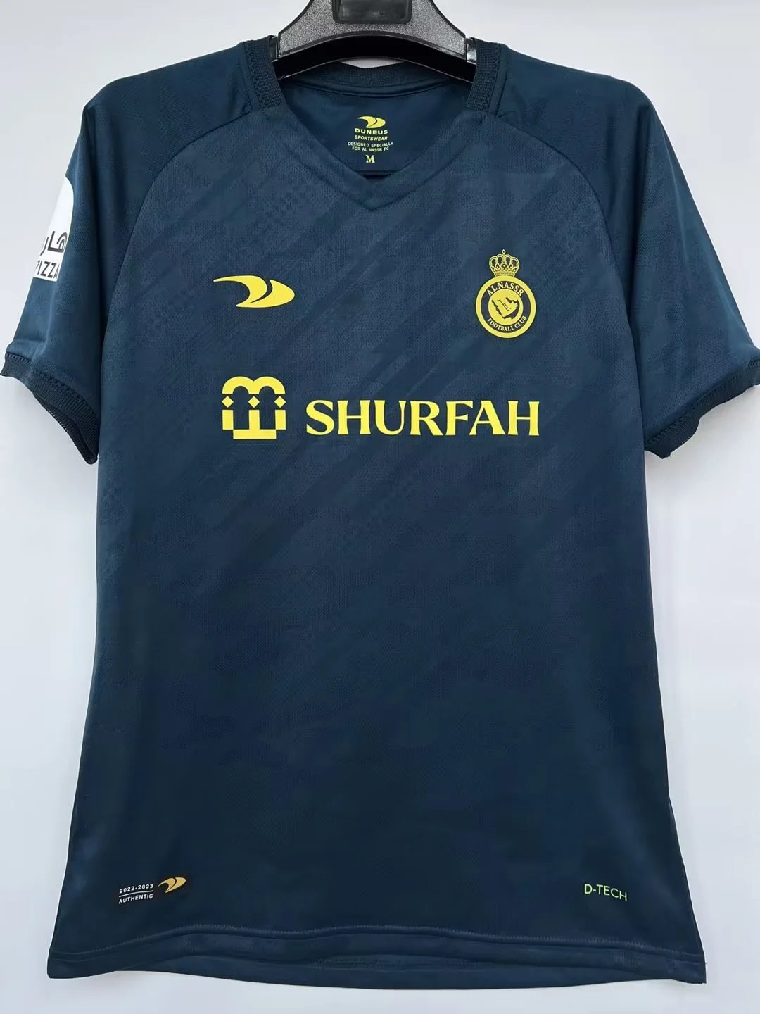 Design Al Nassr FC 2022-2023 Third Jersey Navy Blue Jersey - 11