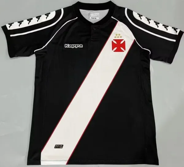 Kappa Vasco da Gama Away Jersey Black / White - 1