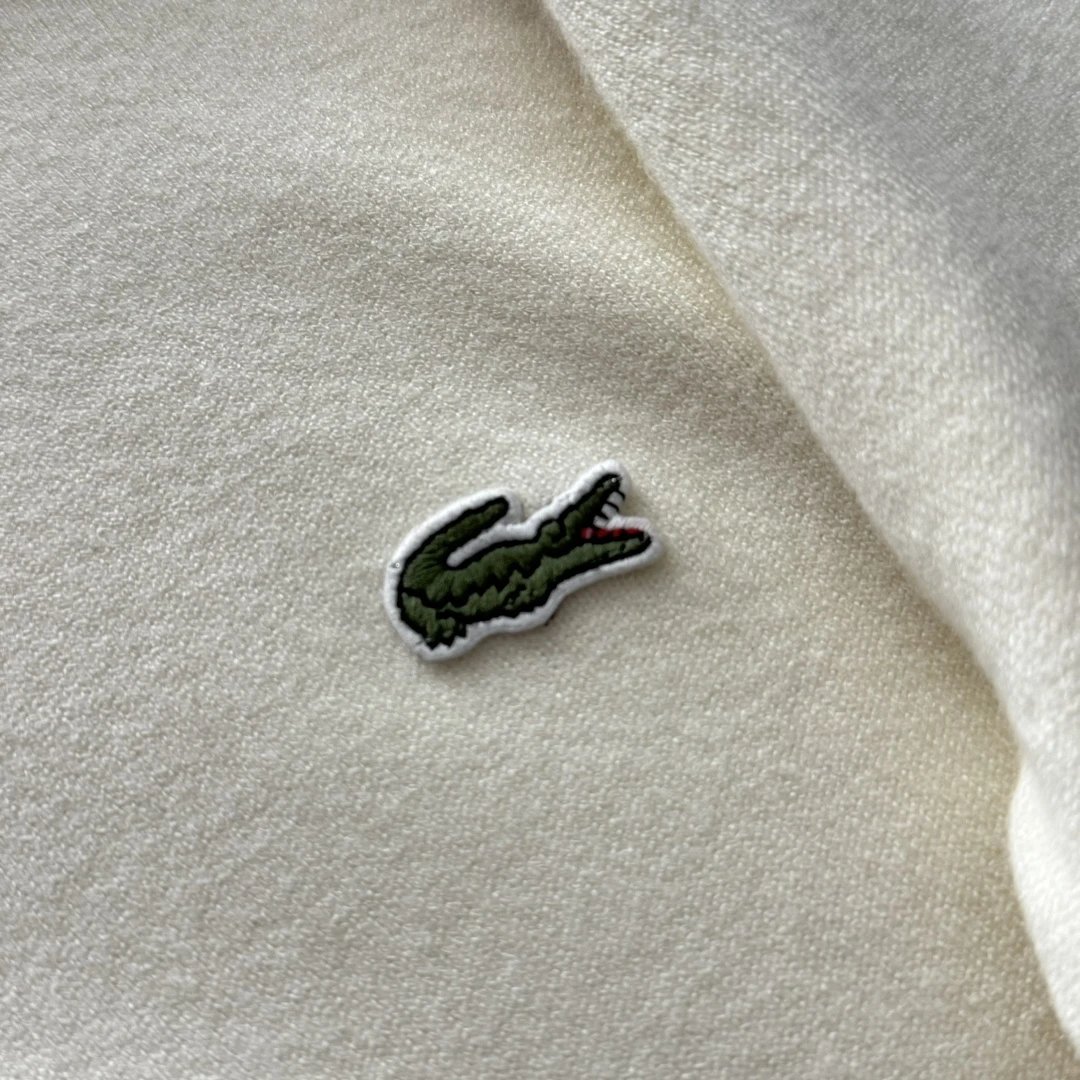 Lacoste Classic Crewneck Sweater Beige Sweater - 4