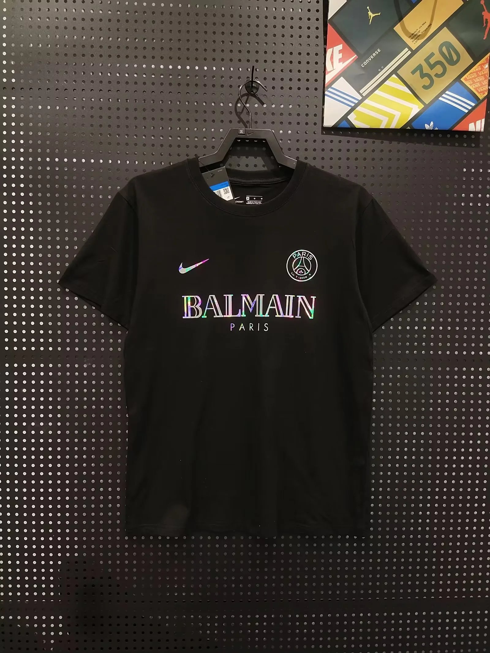 Kappa x Le Puy Sacré Third Jersey Black Marble Print Football Jersey - 16