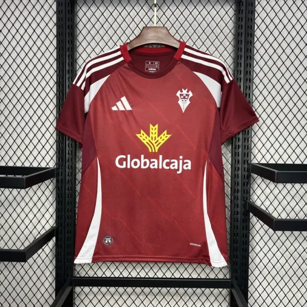 Adidas Real Valladolid 2023-24 Third Jersey Burgundy - 1