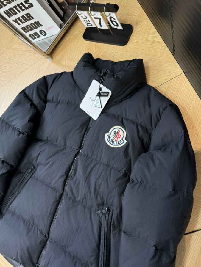 [DX6-1] micro-label cloth zipper stand collar down jacket coat for men and women with couples