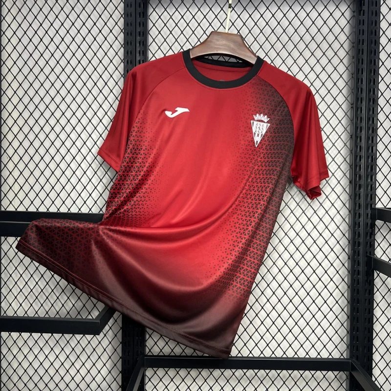 Joma Sporting Gijón Jersey Red Black