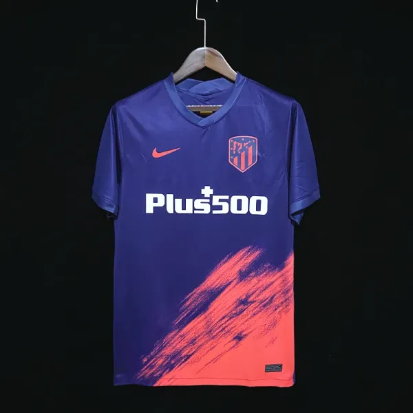 Atlético Madrid 2021-22 Third Jersey Blue Red Gradient Jersey - 1