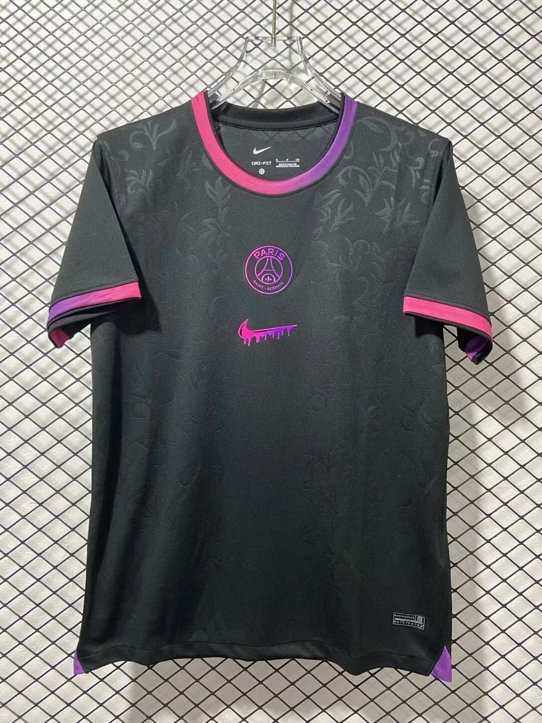Macron FC Nantes 2023-24 Third Jersey Black / Yellow - 10