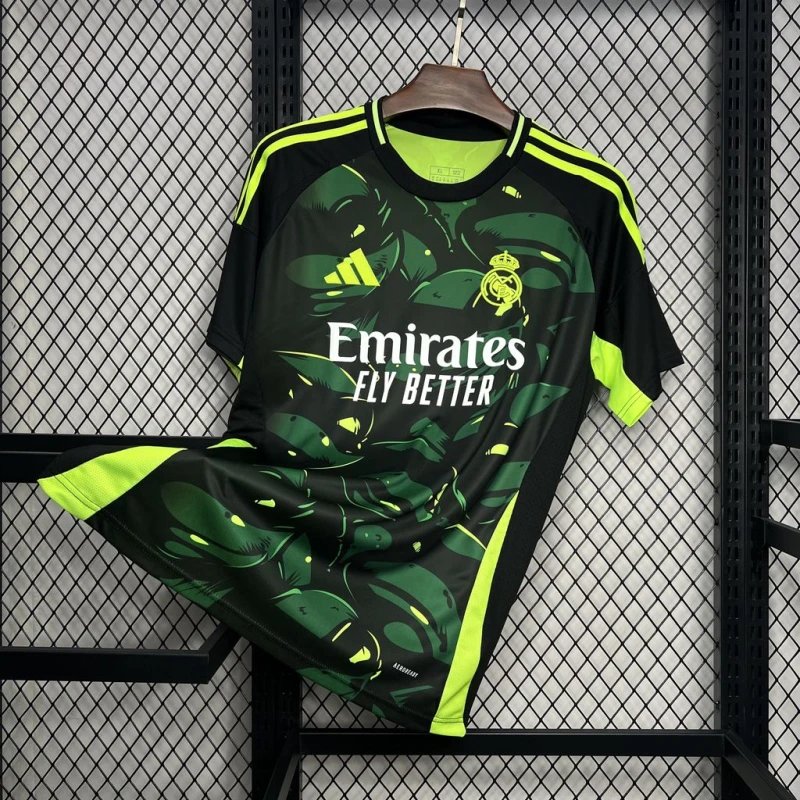Adidas Real Madrid Goalkeeper Jersey Black Green
