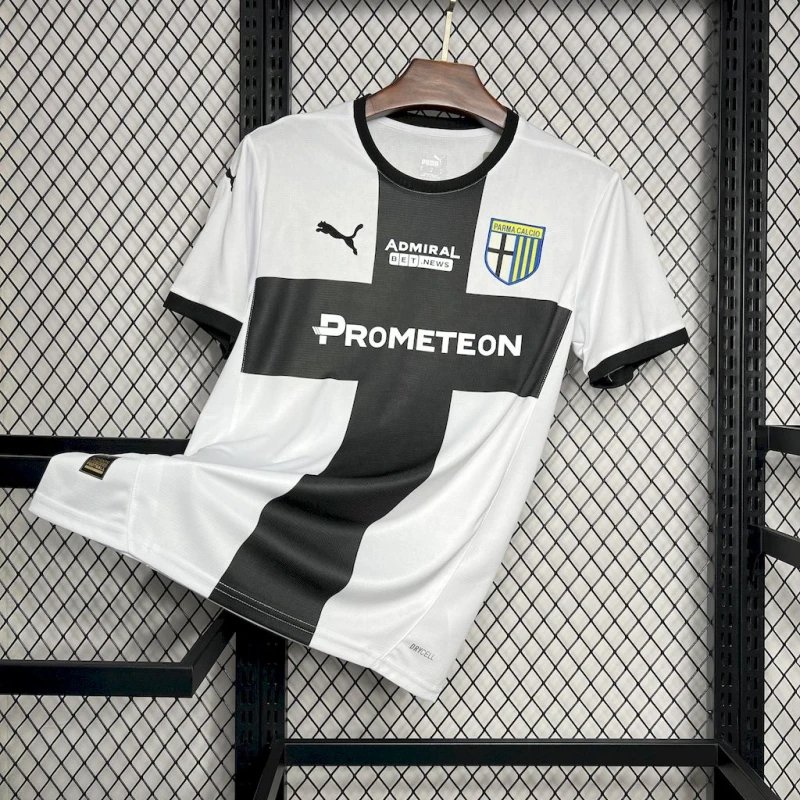 Macron Sampdoria 2023-24 Away Jersey White with Gold and Stripes Jersey - 8