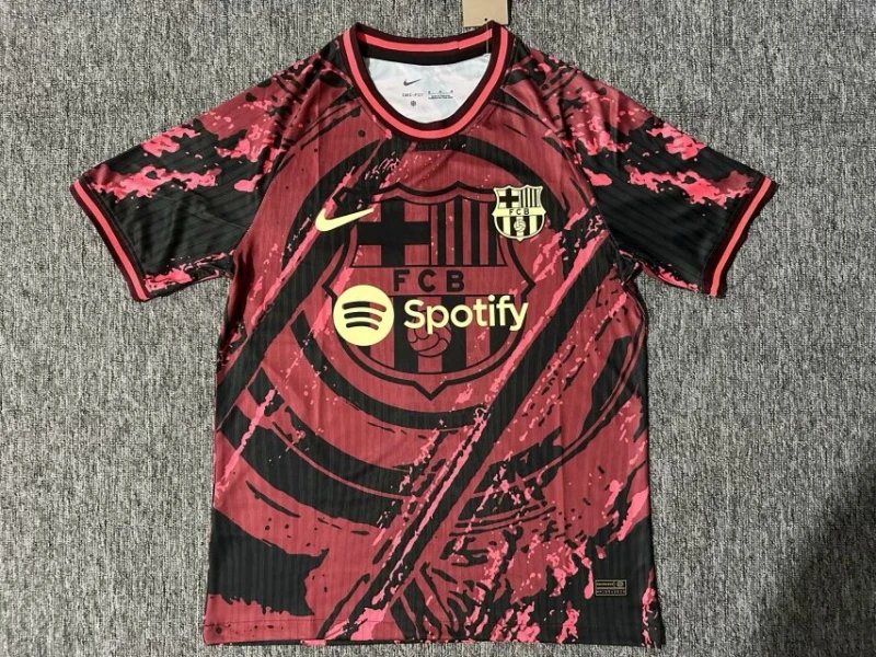 FC Barcelona x Nike 2023-24 Third Jersey Red Black Multicolor Jersey
