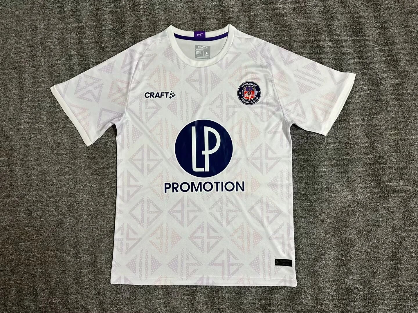 Kappa x Le Puy Sacré Third Jersey Black Marble Print Football Jersey - 3