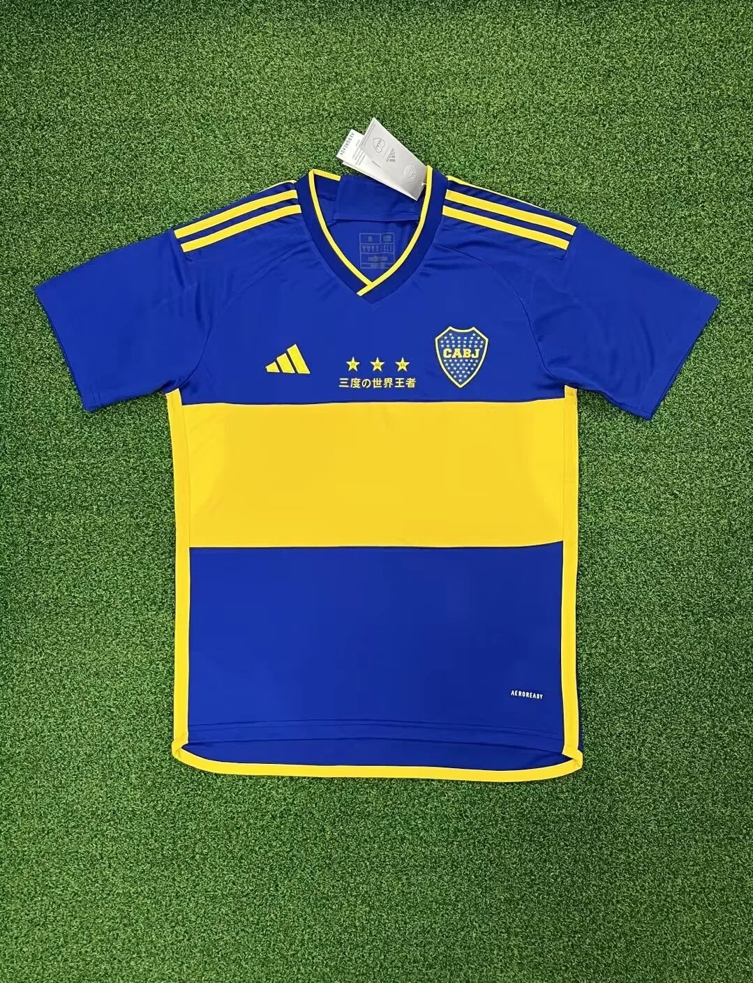 Adidas Boca Juniors Home Jersey Navy Yellow - 3