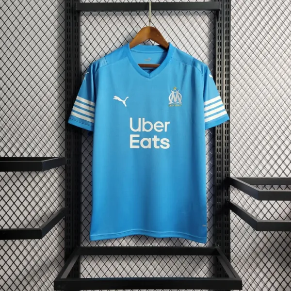 Puma Olympique de Marseille 2021-22 Third Jersey Light Blue - 1
