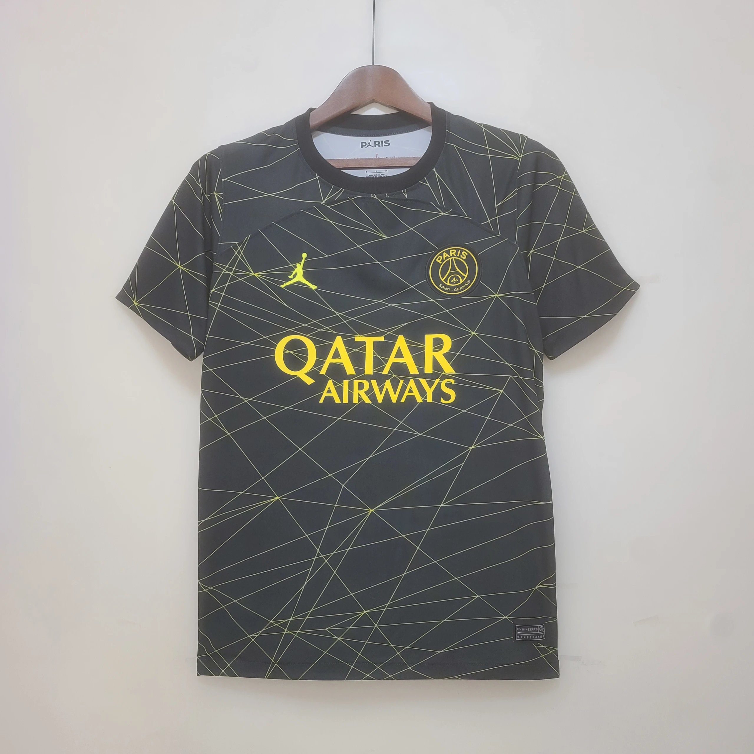 Adidas Olympique Lyonnais 2023-24 Third Jersey Purple Geometric Pattern Jersey - 11