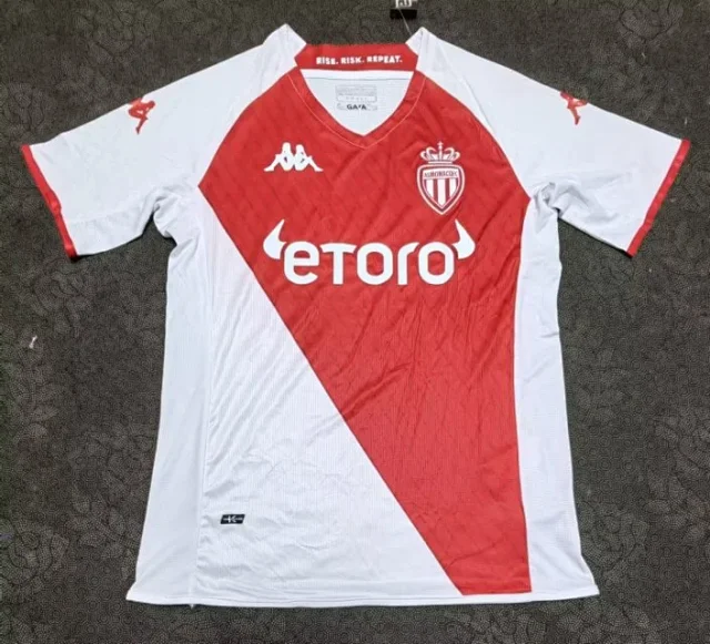 Kappa Football Jerseys AS Monaco Jersey product detail image 5