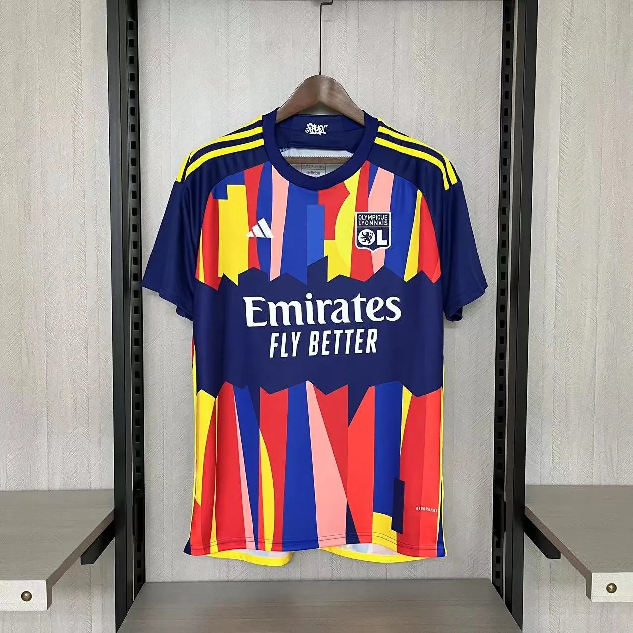 Kappa x Le Puy Sacré Third Jersey Black Marble Print Football Jersey - 5