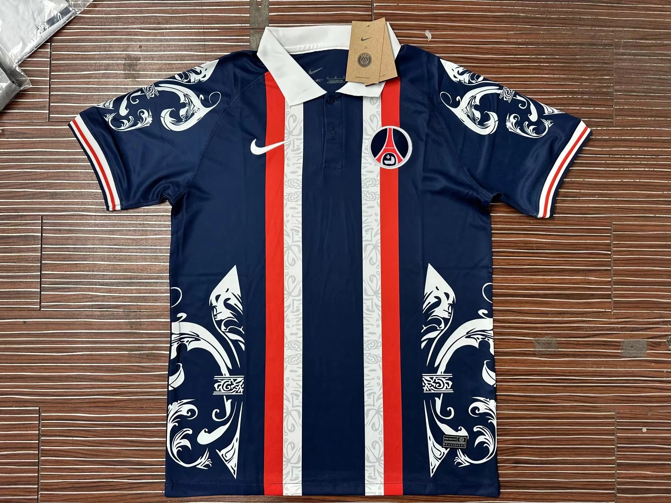 Adidas Olympique Lyonnais 2023-24 Third Jersey Purple Geometric Pattern Jersey - 15