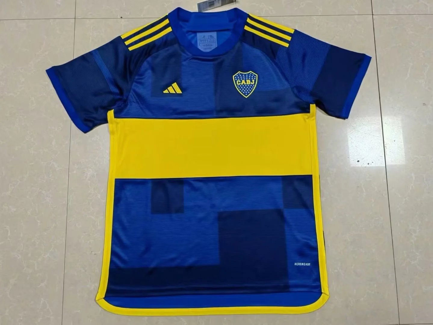 Adidas Boca Juniors Home Jersey Navy Yellow - 16