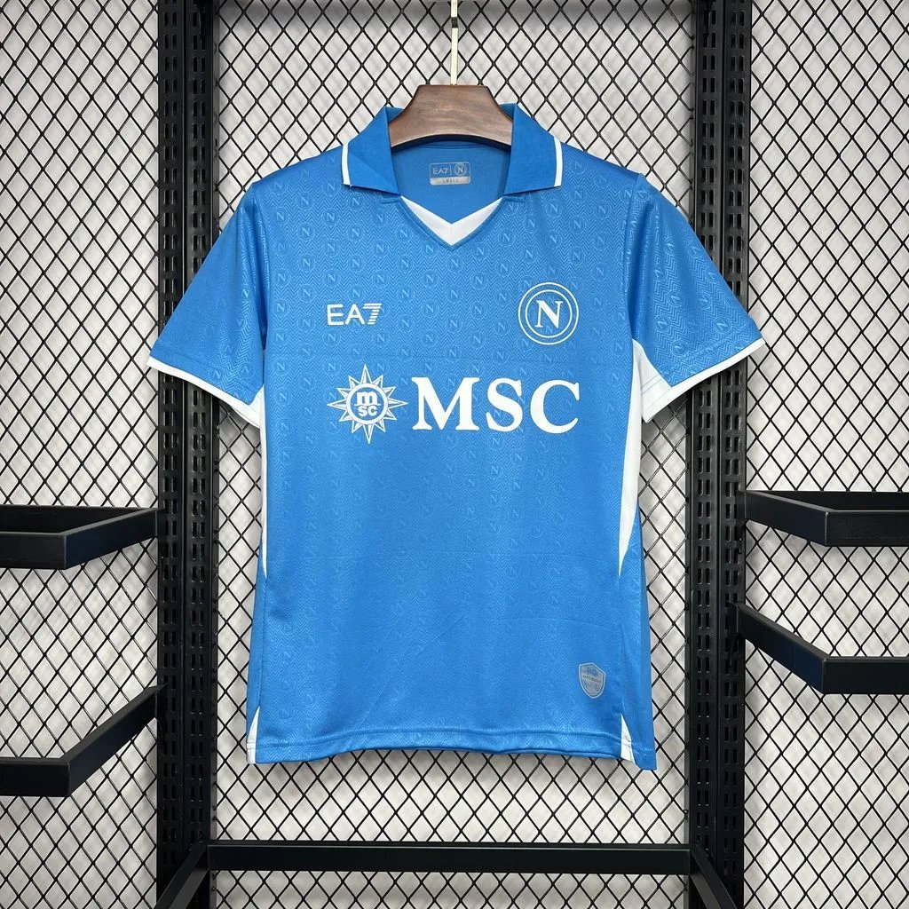 EA7 Napoli, Lazio and AC Milan football jerseys — 01