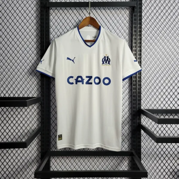 Olympique de Marseille 2023-24 Away Jersey White - 1