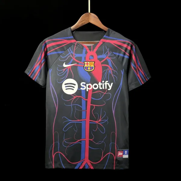 FC Barcelona x Spotify Anatomical Heart Third Jersey Black - 1
