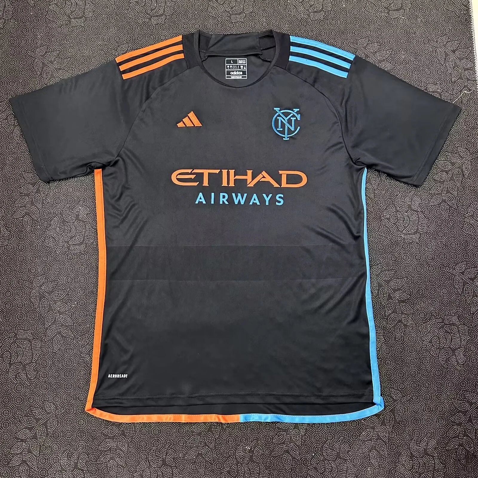 Adidas LA Galaxy 2023 Away Jersey Teal with Yellow Accents - 14