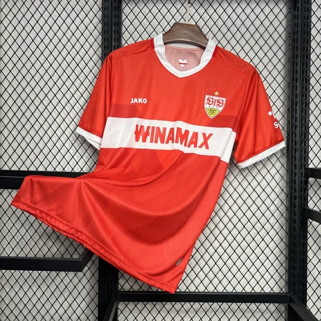 JAKO Football Jerseys VfB Stuttgart red home jersey product detail image 2