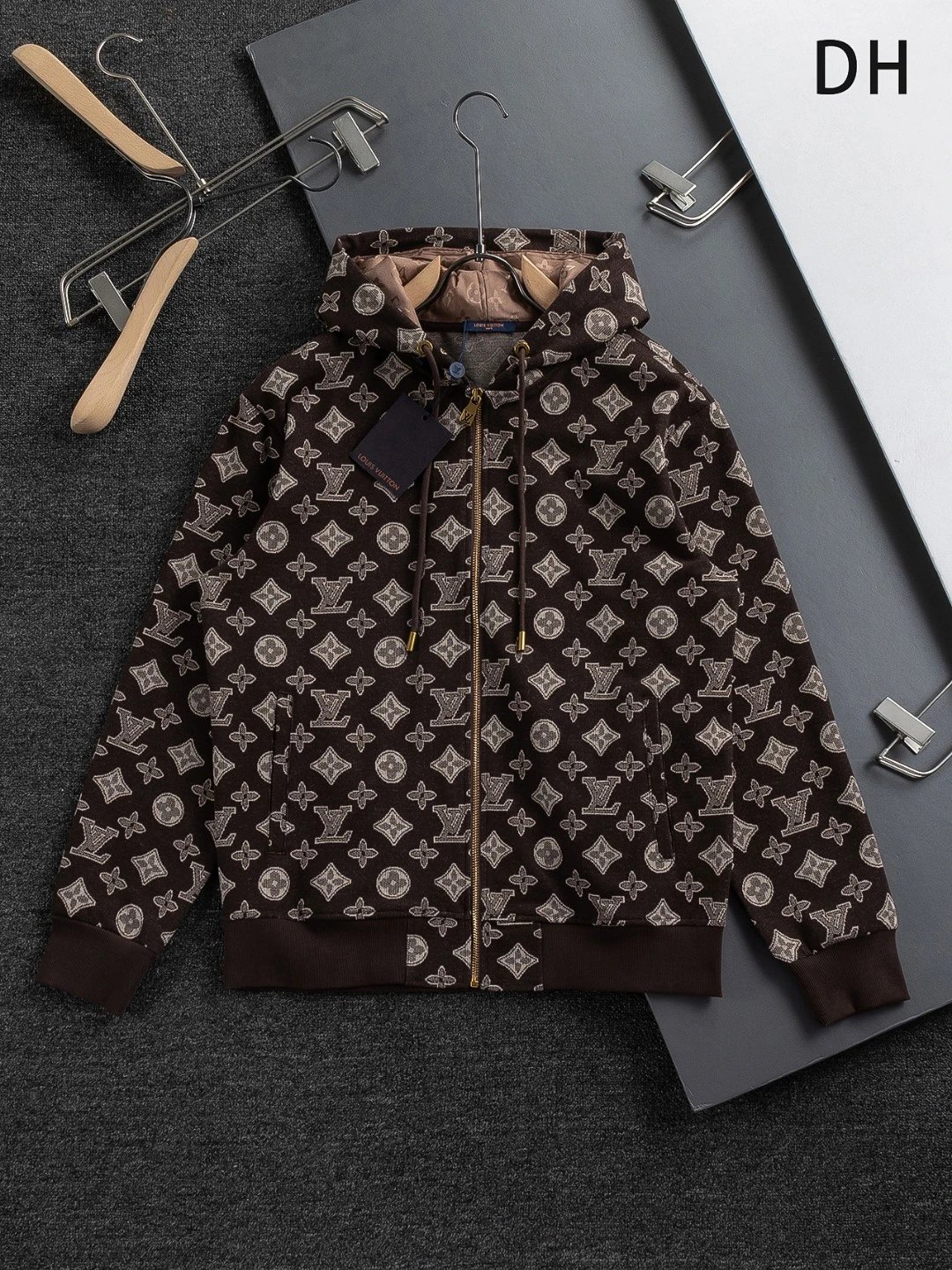 Gallery Dept. Hoodies & Sweatshirts Logo Zip-Up Hoodie — 19