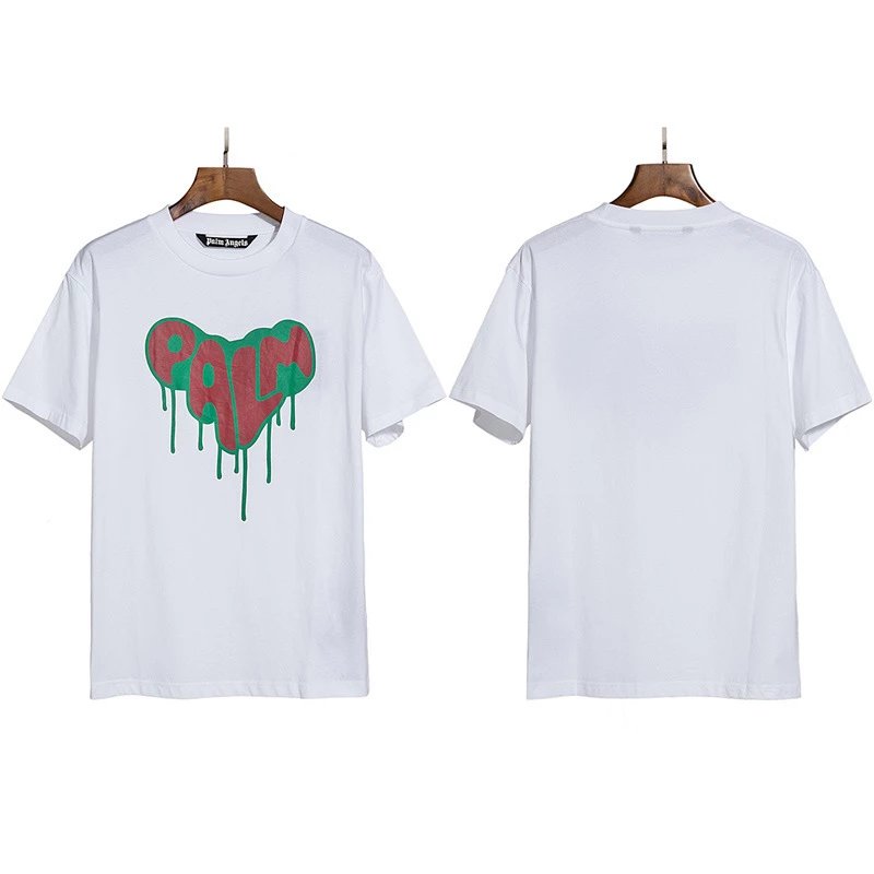 Palm Angels Dripping Heart T-S