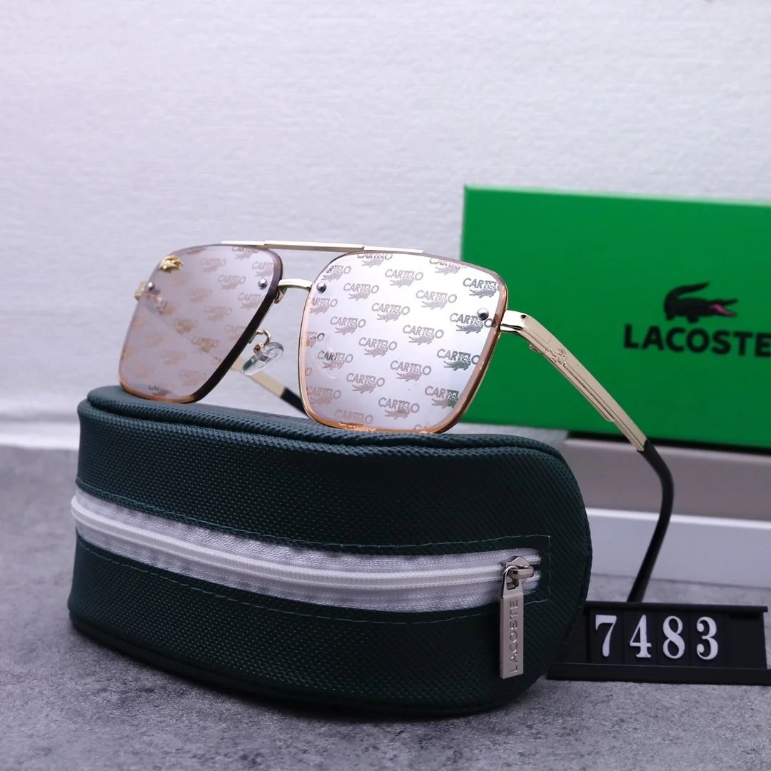 Lacoste Aviator-Style Gradient Sunglasses Multicolor Eyewear - 6