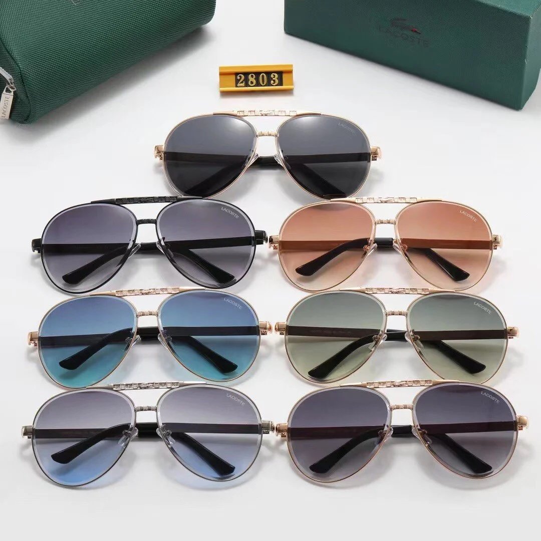 Lacoste Aviator-Style Gradient Sunglasses Multicolor Eyewear - 9