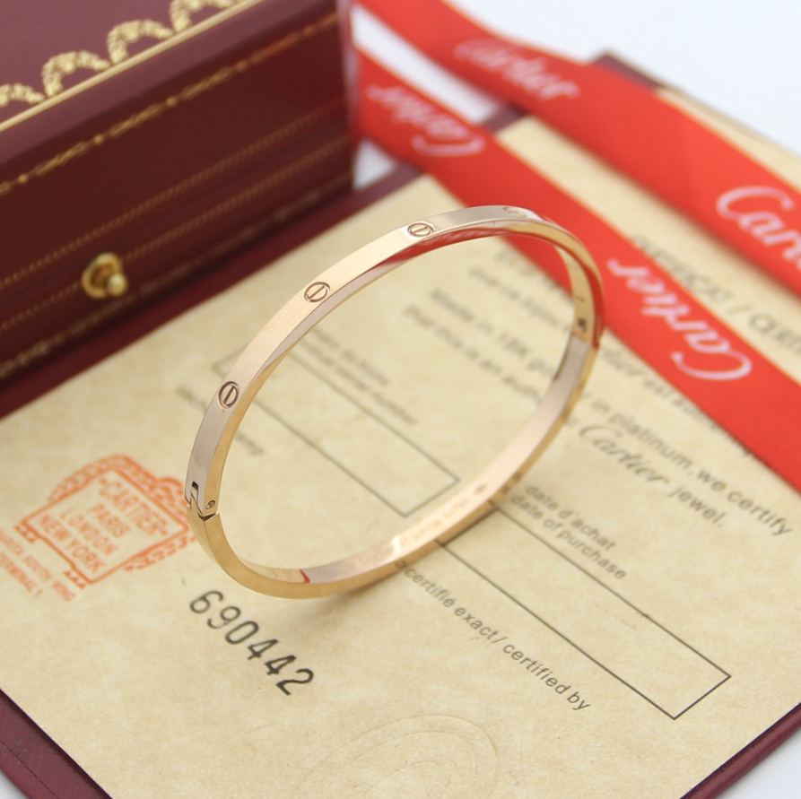 Cartier Love Bracelet Rose Gold Diamond