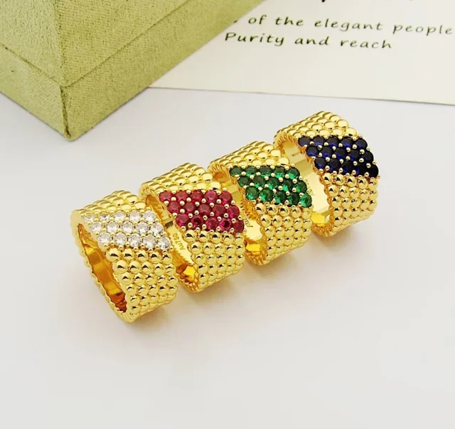 Unbranded Jewelry Beaded Gemstone Rings product detail image 2