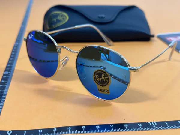 Ray-Ban Clubmaster 3016A3 Blue Gradient Sunglasses - 4