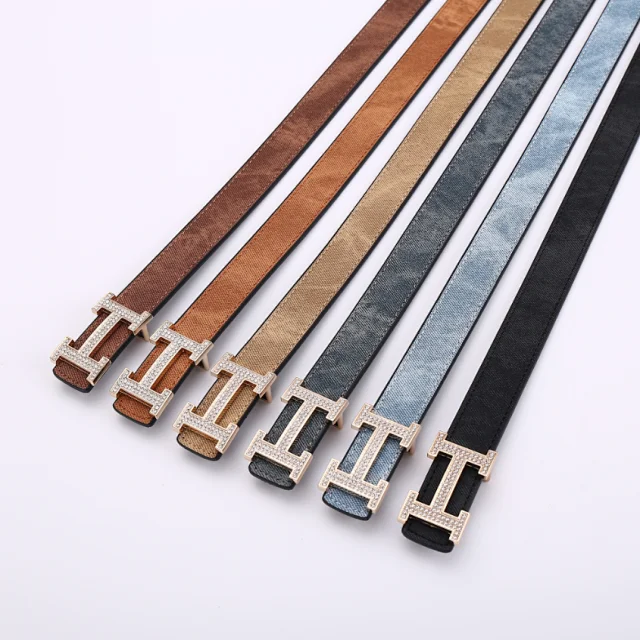 Unbranded Belts H-Shaped Buckle Belt product detail image 2