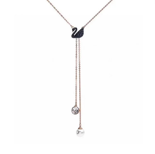 Swarovski Jewelry Swan Crystal Pendant Necklace product detail image 13