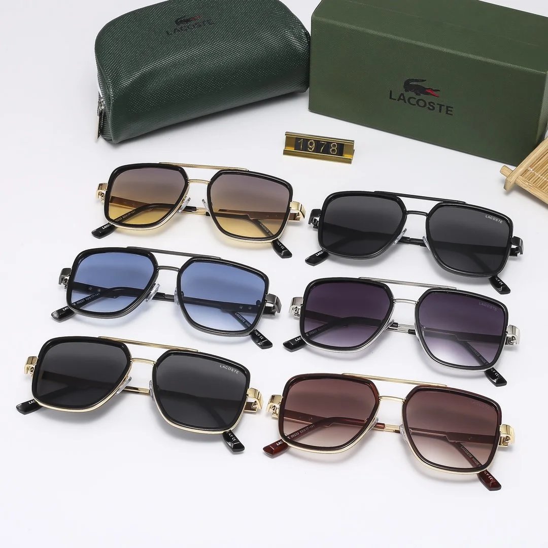 Lacoste Aviator-Style Gradient Sunglasses Multicolor Eyewear - 8