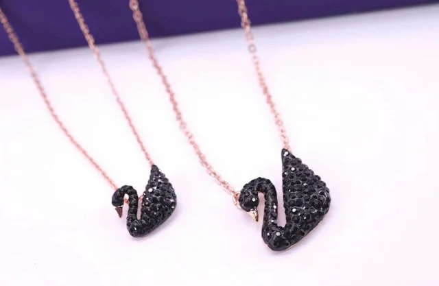 Swarovski Jewelry Swan Crystal Pendant Necklace product detail image 12