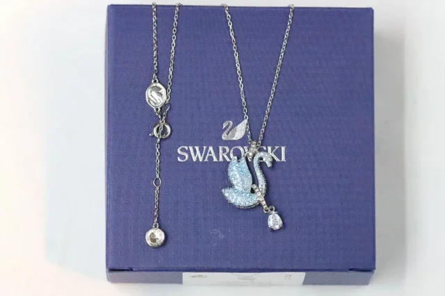 Swarovski Jewelry Swan Crystal Pendant Necklace product detail image 4