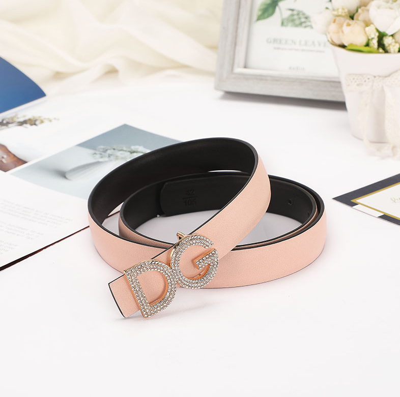 Gucci GG Logo Leather Belt White
