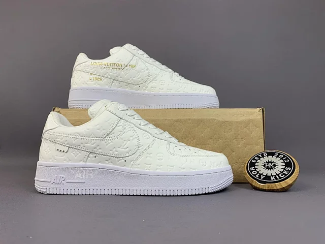 Nike Sneakers Air Force 1 low-top with Louis Vuitton monogram product detail image 13