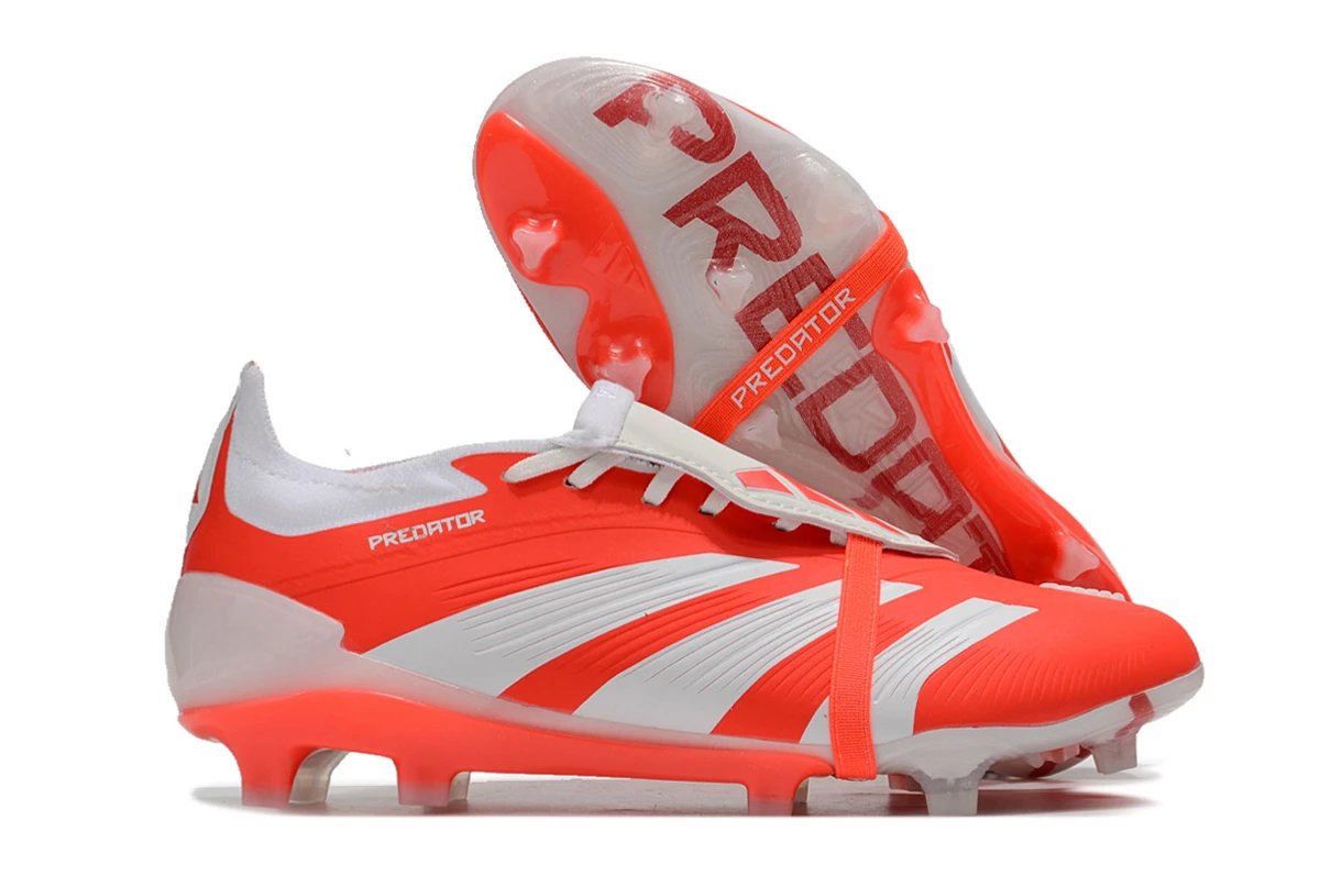 Adidas Predator White Multicolor Football Cleats Sneakers - 16