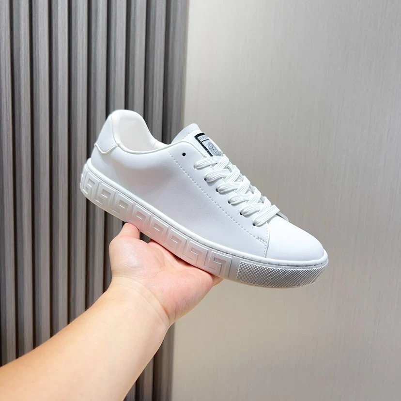 Versace Greca Sneaker Triple White