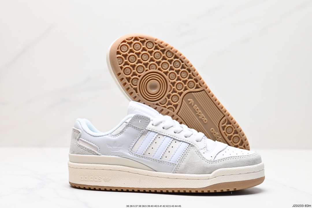 Adidas Forum Low White Beige Tonal