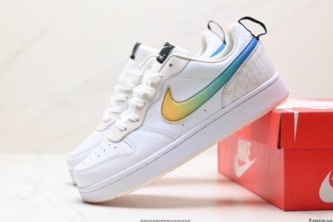 Nike Court Borough Low Black Mint Green