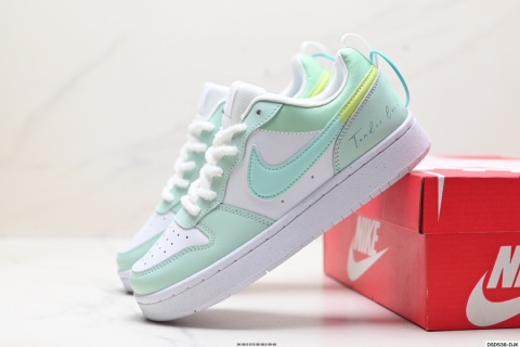 Nike Court Borough Low Black Teal White