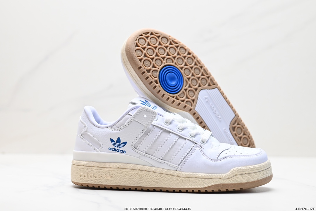Adidas Forum Low White Blue Gum