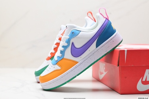 Nike Court Borough Low Ice Blue Cream Pink