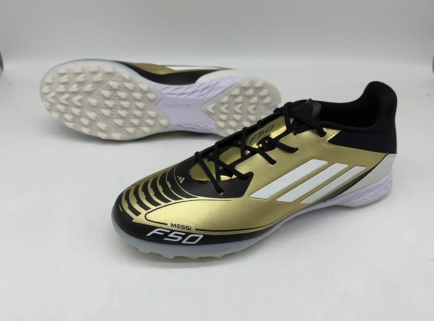 Adidas X Ghosted.2 TF Purple Neon Green Turf Shoes Sneakers - 6