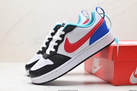 Nike Court Borough Low White Purple Multicolor